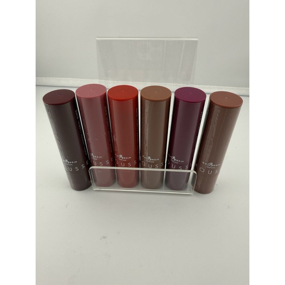 Italia Deluxe Mousse Matte Lipstick In 6 Shades Please Look At Description